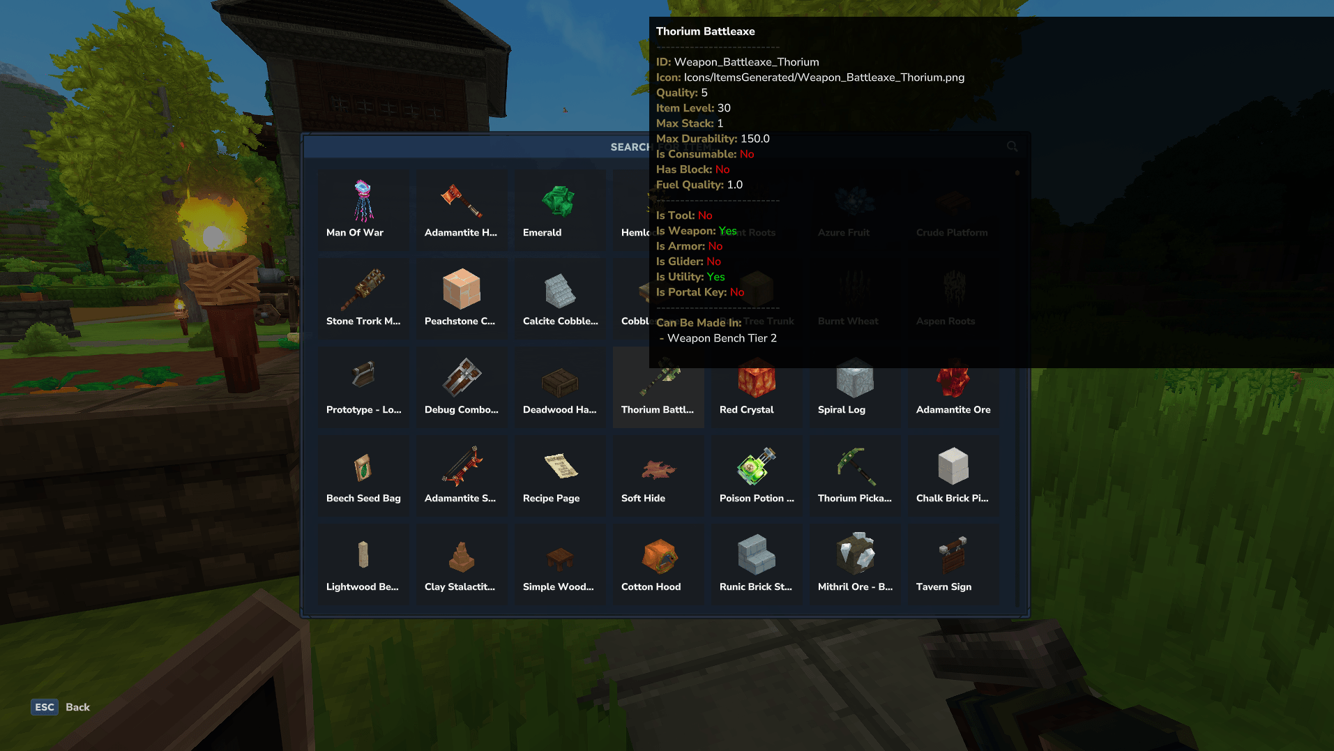 AdvancedInfo mod Hytale