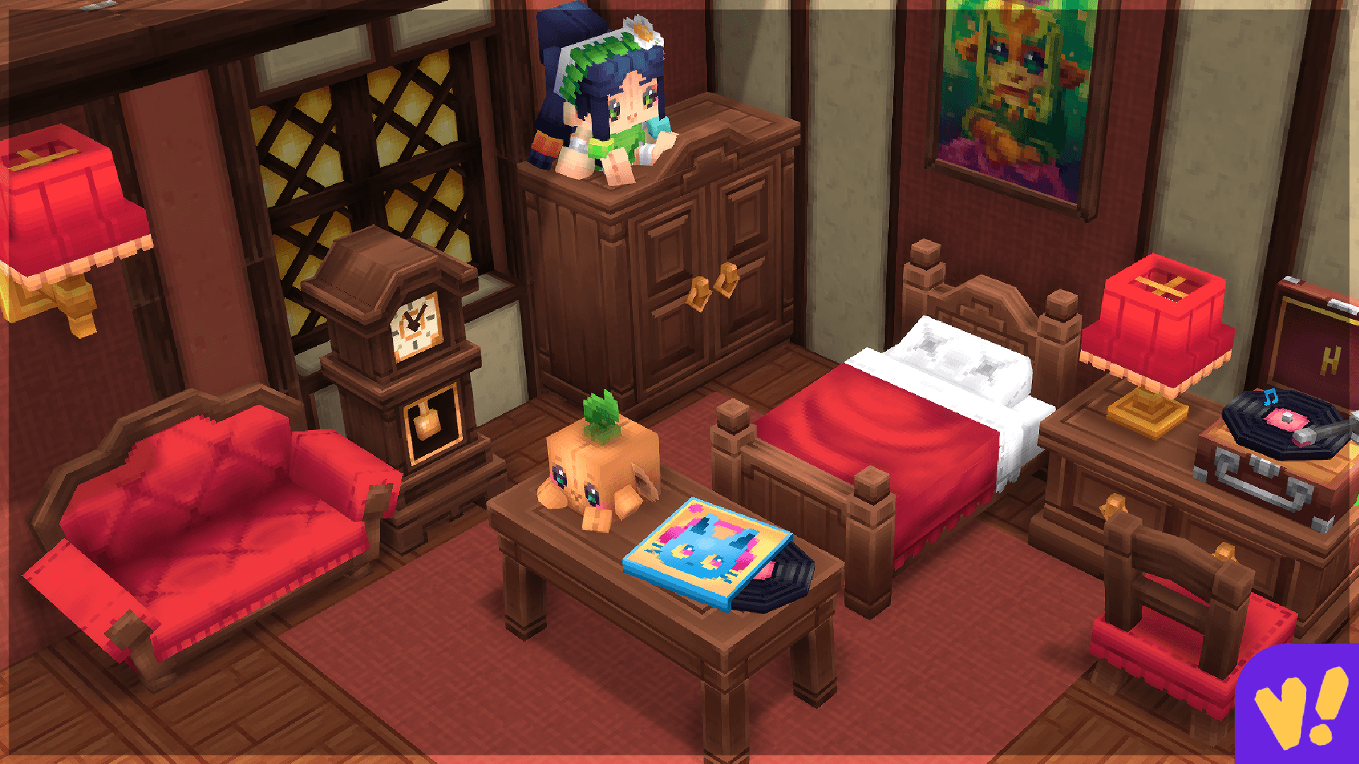Items from the Violet's Furnishings mod for Hytale credits VioletsWorkshop